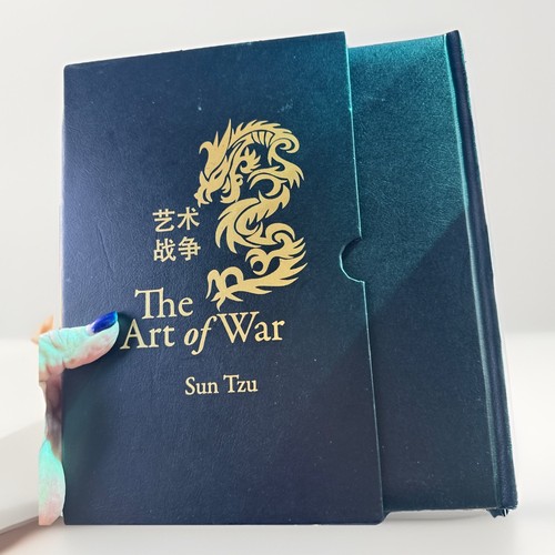 The Art of War - Sun Tzu - 2010 Leder Hardcover mit Schuber, RAR Sammlerstück