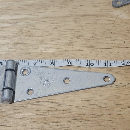 Konvolut Vintage Türbänder - Stahl verzinkt - großformatig - Bild 9 von 11