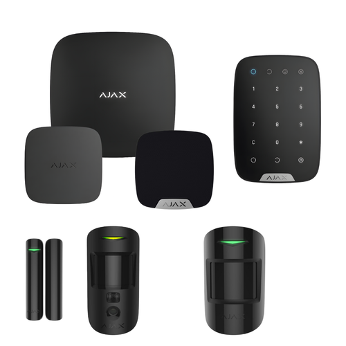 Kit de sistema de alarma de seguridad para el hogar inalámbrico AJAX + cámara de movimiento + extintor de incendios - Imagen 1 de 2