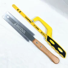 RUITOOL Japanese Pull Saw 6" & Hanpex mini Hack Saw Bundle