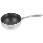 Stainless Steel Saucepan Small Cooking Pot Kitchen Frying Pan Cooking Pan Soup