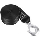 2 Inch x 20Ft Boat Winch Strap with Hook Boat Trailer Winch Strap for Towing