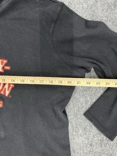 Harley-Davidson Black Light Weight Hoodie Stretch Top Women's SZ 1W = 16-18W - Picture 6 of 10