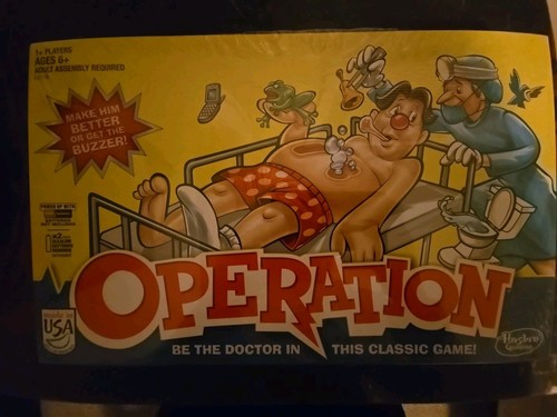 Hasbro OPERATION Game Be The Doctor In This Classic Game! 2014 USED(Partly Open) - Picture 2 of 6