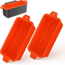 2 pcs Silicone Drip Pans Grease Cup Liners for Blackstone 36 28 22 17 Griddle