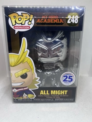 Funko Pop! Vinyl: My Hero Academia - All Might #248 Chrome Funimation Exclusive