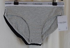 Calvin Klein 3 Pack Girls' Modern Cotton Bikini Panties Multicolor Size XL