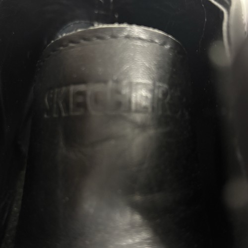 De colección-Nuevo Skechers 10 Negro Monje Correa Creeper Botín Suela Zapatos GÓTICO Y2 - Imagen 16 de 22