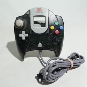 Tested Working OEM Clear Smoke Black Gray Sega Dreamcast Controller Transparent