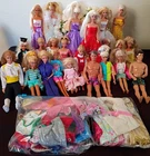 Mixed Lot of Vintage 80's-90's Barbie, Ken & Skipper Dolls