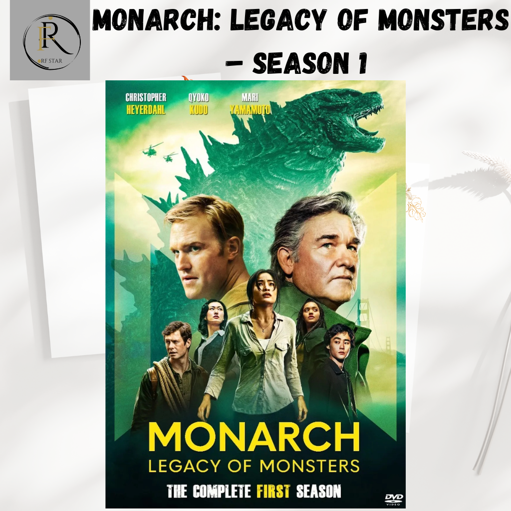 DVD TV Series Monarch Legacy Of Monsters Season 1 Full HD With