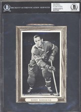 1964 Beehive Photos III Bobby Rousseau BGS AUTO 10 Autograph Montreal Canadiens!