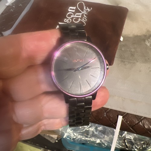 Nixon "Movin Out" The Kensington 32mm WR 50M schwarzes Zifferblatt Uhr - Bild 1 von 7