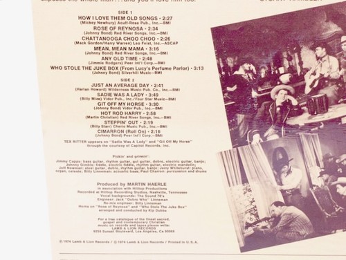 Johnny Bond How I Love them Old Songs Vinyl, Western Comedy Songs 1974 Sealed - Imagen 4 de 4
