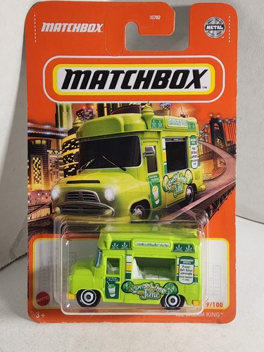 2021 Matchbox - ICE CREAM KING Lemon Lime Time - 99/100 - grün - GVY09