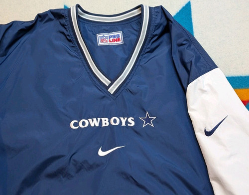 Vintage Dallas Cowboys Nike Pro Line Wendejacke Pullover Starter Rare 2XL - Bild 4 von 8