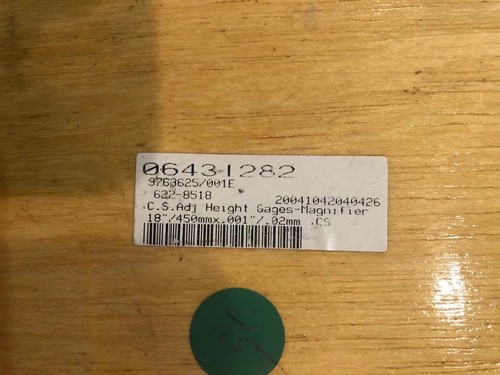 Lupa de calibre de altura Vernier 0-18"/0-450 mm/0,001"/0,02 mm - Imagen 5 de 9