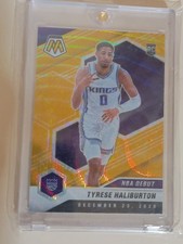 Tyrese Haliburton rookie MOSAIC NBA DEBUT