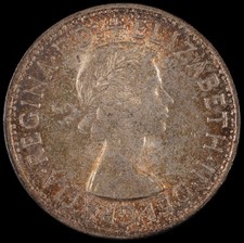 Australia - 1 Florin - 1958 - KM#60 - Silver .500