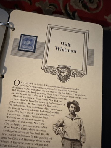 FAMOUS AMERICANS: A United States Postage Stamp Collector's Edition - Picture 7 of 11