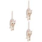 3 Count Katze Dekoration Falsche Heimdekoration Simulationskatzemodell