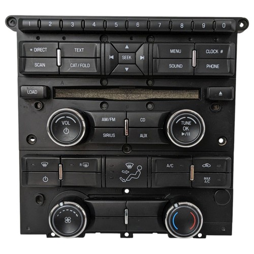 11-13 Ford Mustang Radio AC Heater Air Climate Control Panel CR3T18A802JA OEM - Picture 1 of 9