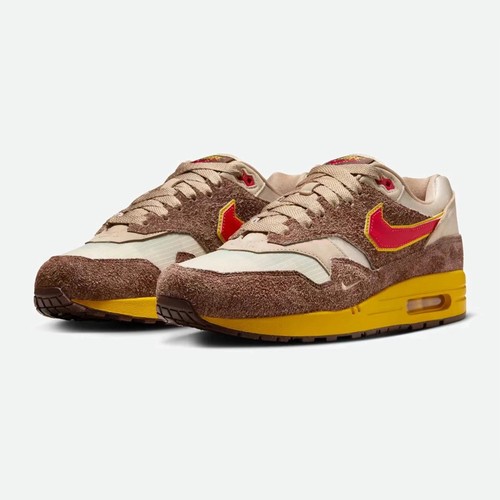 🚀 Nike Air Max 1.SWOOSH Low | HV5776-200 - Poly Big Head Origins Men’s Sneaker - Picture 7 of 7