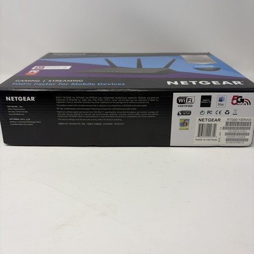 NETGEAR Nighthawk R7000 AC1900 Smart WiFi Router Complete - Picture 7 of 10