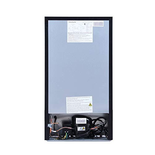 RFR321-B-Black-COM RFR321 Single Mini Refrigerator-Freezer Compartment-Adjust... - Picture 3 of 12