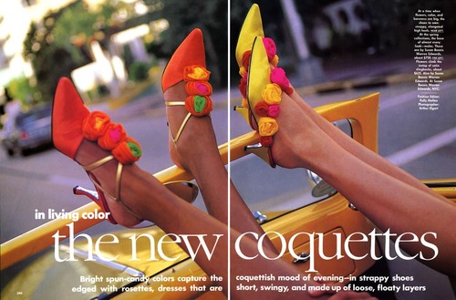 1991 Demarchelier Karen Mulder Yasmeen Ghauri Niki 16-page MAGAZINE EDITORIAL - Picture 5 of 8