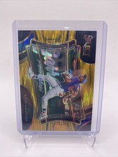 2024 Panini Select Kevin Alcantara Diamond Level Gold Flash /10 #219 Cubs