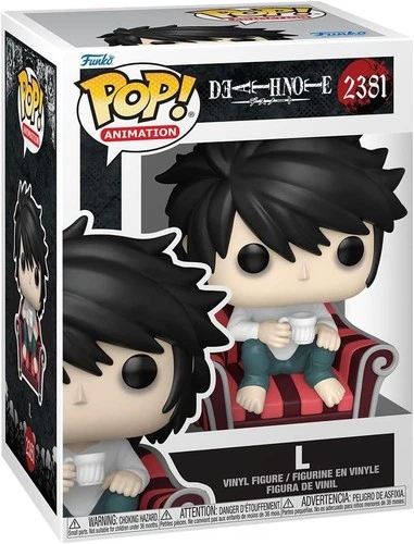 Funko Pop L #2381 3.75" POP Animation Vinyl Figure Death Note Vinyl Collectible