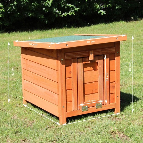 Hasenhaus Hasenbau Nistkasten Igelhaus Hühner Wachteln Unterschlupf Rambo - Bild 2 von 9