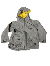 Gap Kids Winter Coat Boys Hooded Beige Sz 5-6