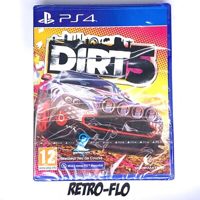 Jeu DiRT 5 - PlayStation 4 (PS4) - Version Française - NEUF Sous Cellophane