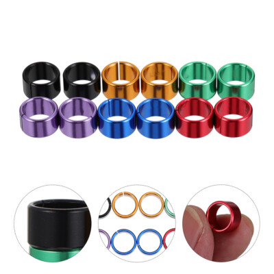 12 Pcs Colored Pigeon Ring Baby en ligne Chicken Leg Bands Bird Pigeons Rings