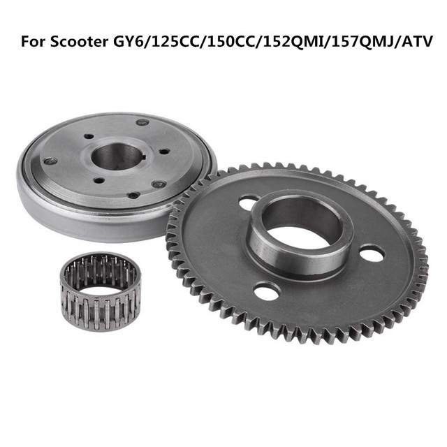 Trkimal Primary Starter Drive Sprag Clutch for Scooter Moped 4 Stroke GY6-125CC/150CC 152QMI/157QMJ ATV Go Kart and Chinese Brand Scooter Trkimal Primary Starter Drive Sprag Clutch for Scooter Moped 4 Stroke GY6-125CC/150CC 152QMI/157QMJ ATV Go Kart and Chinese Brand Scooter