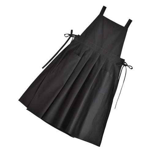 Cotton Linen Apron for Women Waterproof Apron Pinafore Dress for Baking Cooking - Picture 11 of 11