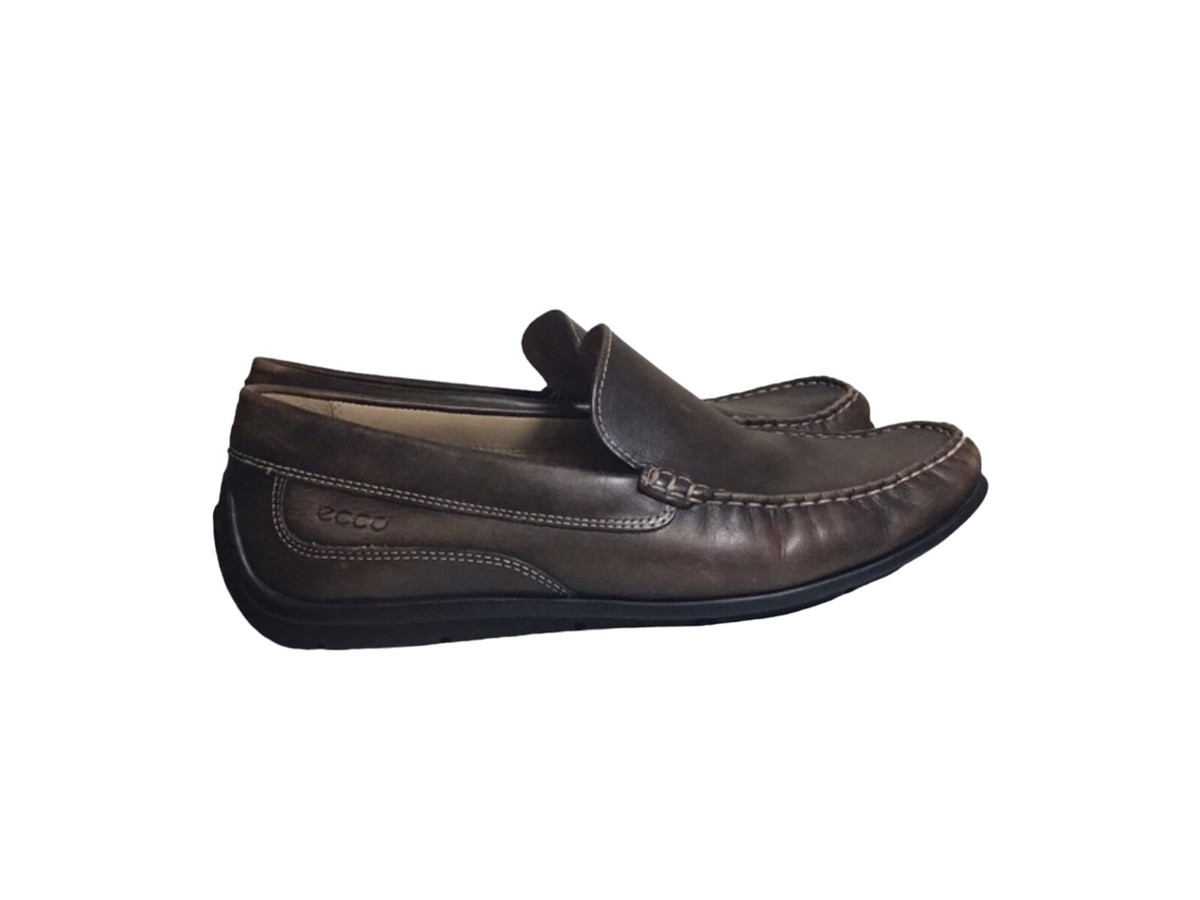 ECCO For Men Driving Loafers Moc Toe Slip On 43 | eBay