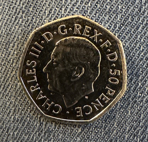 2022 - King Charles 111 50p Münze - Four Nations - Bild 2 von 4