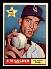 1961 Topps Baseball #298 Jim Golden EX/MT *d3