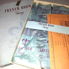 VTG 1960s French Room Agilon Hosiery, Suntime Shade - 100% Nylon - Brown