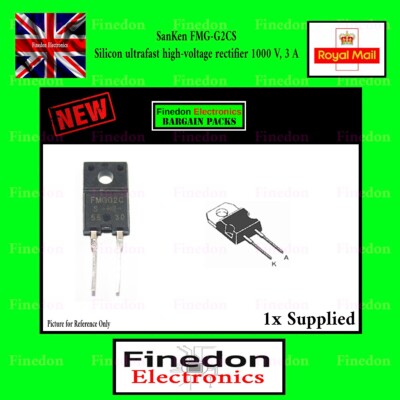 SanKen FMG-G2CS FMGG2CS Silizium Ultraschneller Hochspannungsgleichrichter 1000 V, 3 A