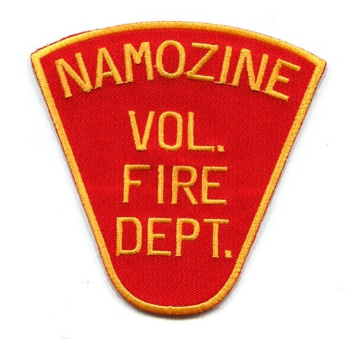 Namozine Patch Vigili del Fuoco Volontari Virginia VA v2 - Foto 1 di 1