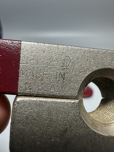 Vintage General Flaring Tool 1/2" - 5/8" Flaring Tool USA Adjustable - Picture 8 of 9