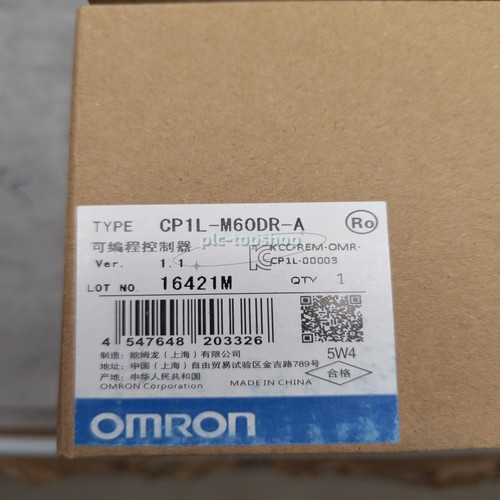 NEW OMRON PLC CPU Unit CP1L-M60DR-A CP1LM60DRA #WM06 - Picture 3 of 3