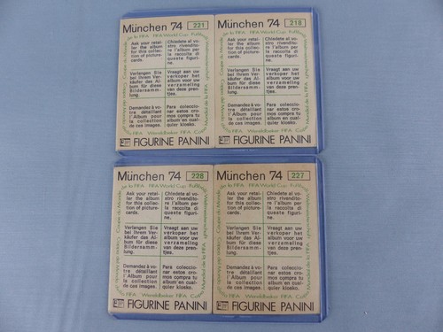 PANINI WM München 74 , Hector Santos Alberto Cardaccio Victor Esparrago Gustavo - Bild 4 von 4