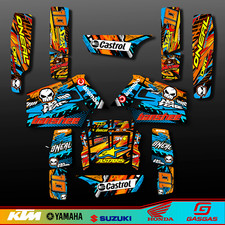 Yamaha Banshee 350 full graphics kit stickers decals atv  