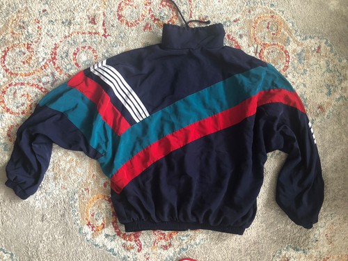 Vintage Men’s Women’s Jumper Jacket Size L Old Skool The 80’s Made In Italy 🇮🇹 - Picture 4 of 4
