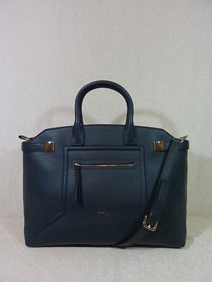 NEW FURLA Alice Slate Green Top Handle Satchel/Tote/Shoulder Bag